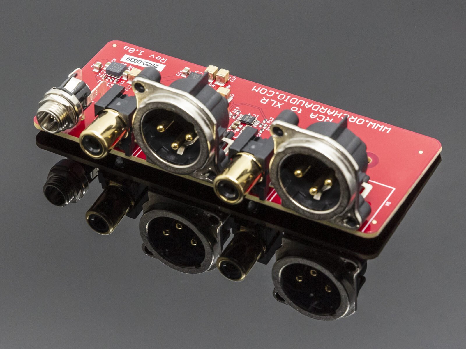 RCA to XLR Module Front