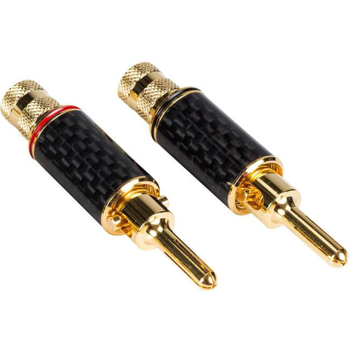 Carbon Fiber Expanding Banana Plugs
